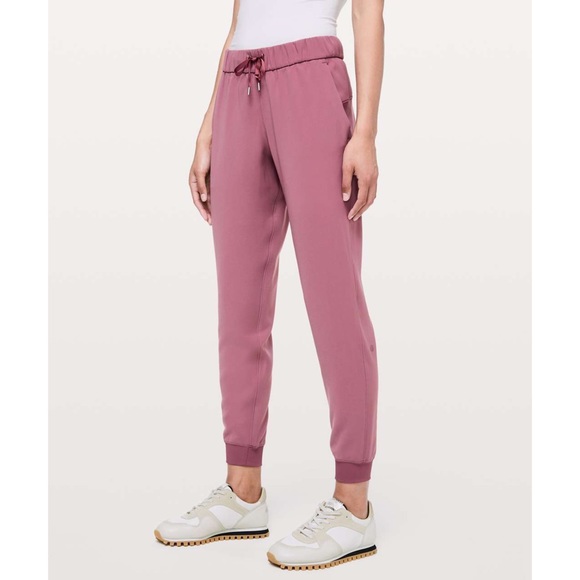 lululemon athletica Pants - Lululemon On The Fly Jogger Pants Misty Merlot